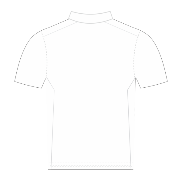 Eccleshall Match Cotton PoloShirt Rear