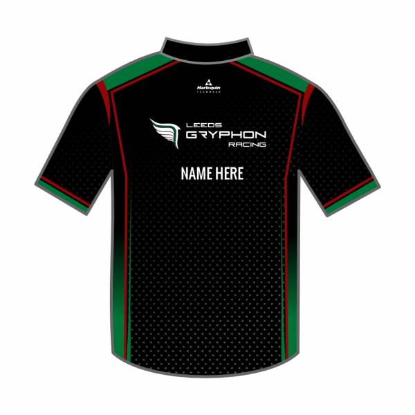 Leeds Gryphon Racing T Shirt Rear