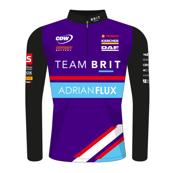 TeamBRIT Tracktop Front